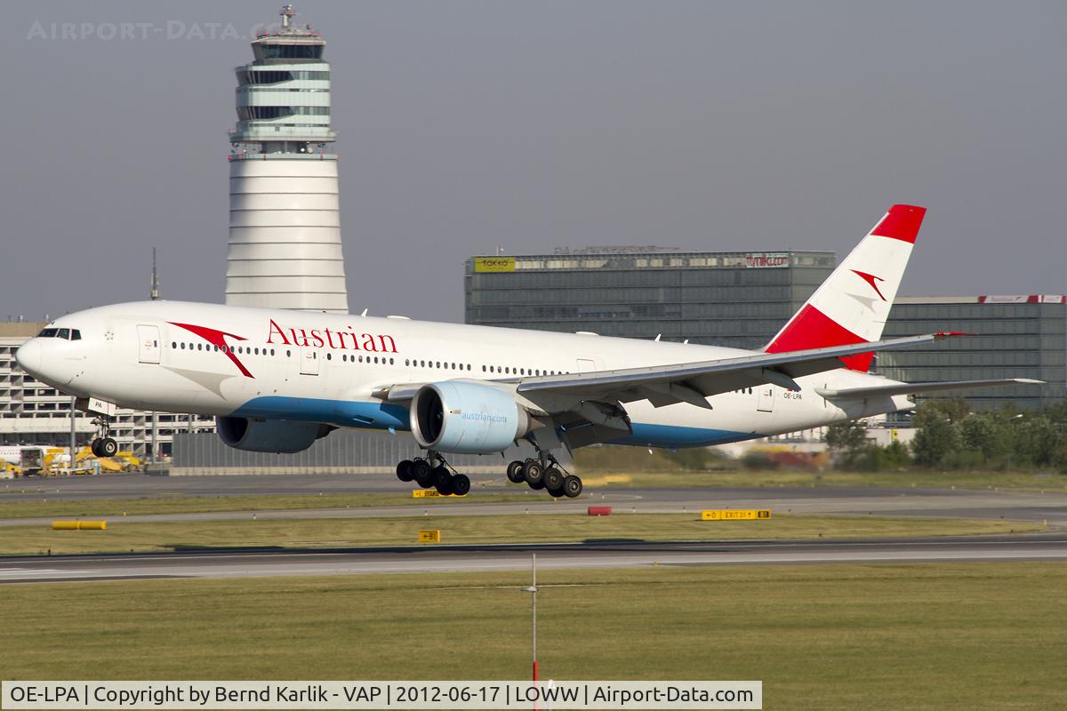 OE-LPA, 1997 Boeing 777-2Z9/ER C/N 28698, Sexiest plane on earth
