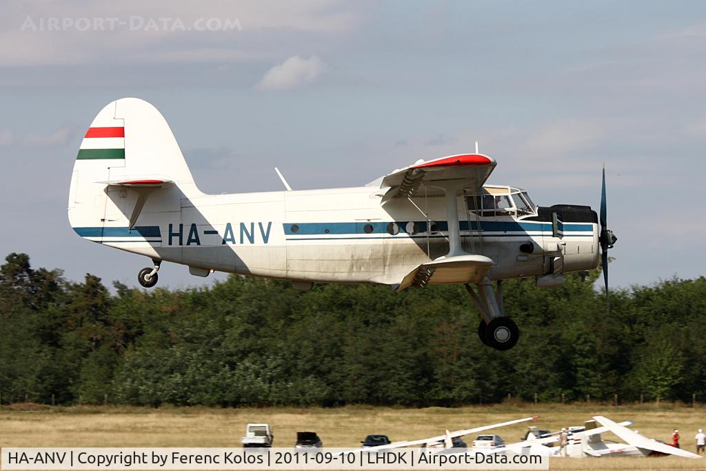 HA-ANV, 1988 PZL-Mielec An-2TD C/N 1G231-48, Dunakeszi
