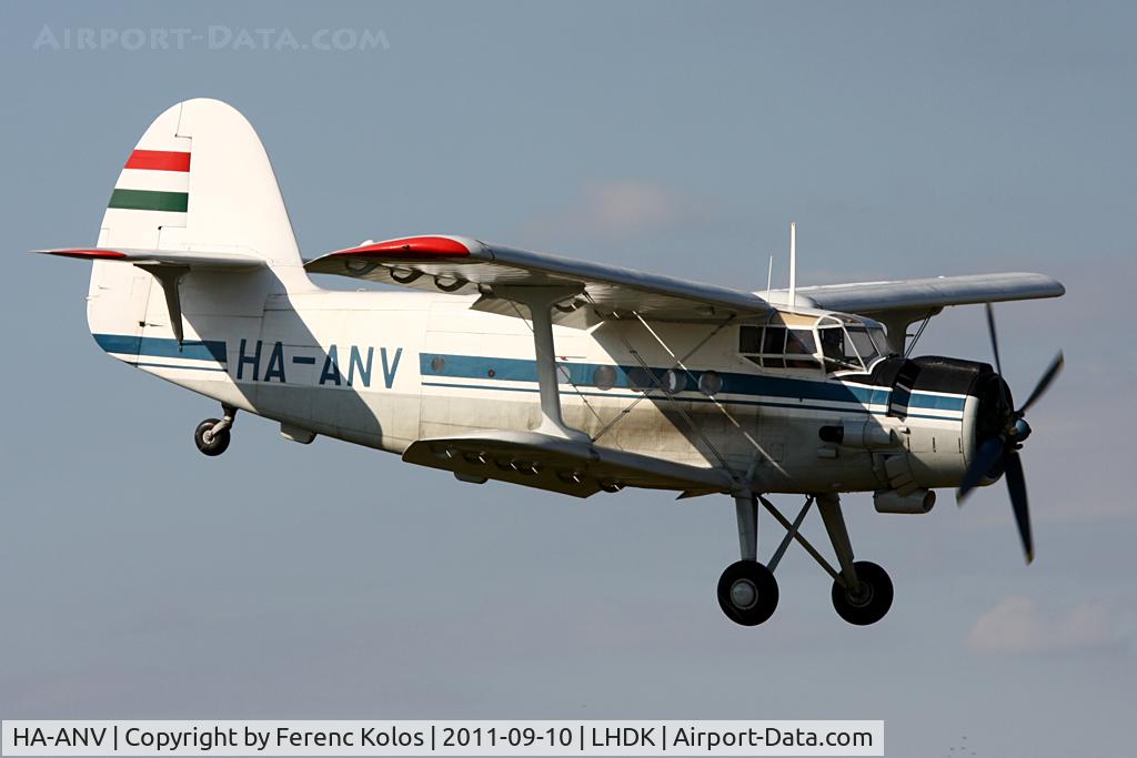 HA-ANV, 1988 PZL-Mielec An-2TD C/N 1G231-48, Dunakeszi