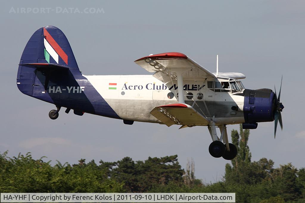 HA-YHF, 1988 PZL-Mielec AN-2PF C/N 1G224-13, Dunakeszi