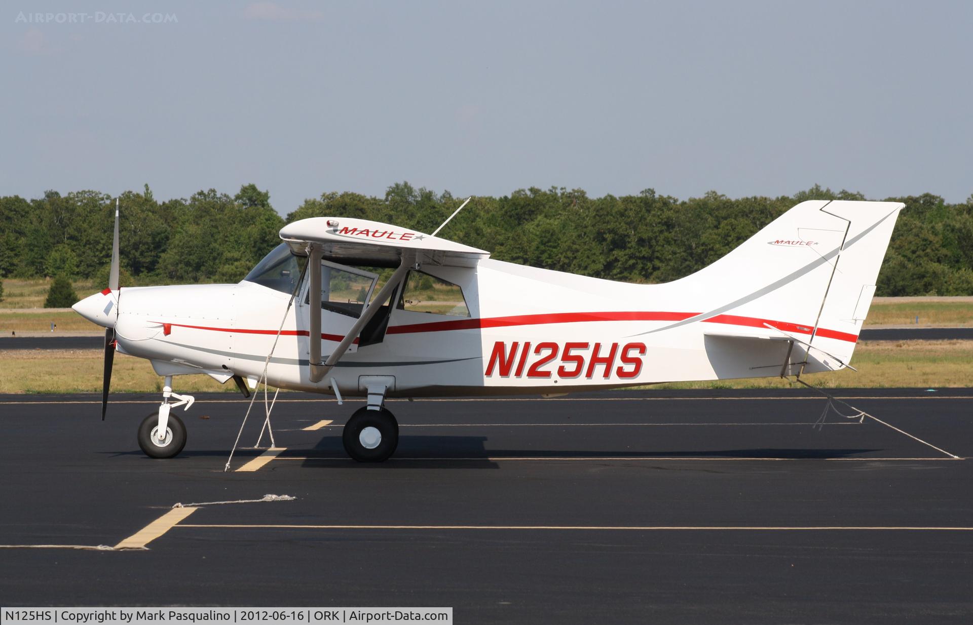 N125HS, 2007 Maule MXT-7-180A Star Rocket C/N 21093C, Maule MXT-7-180A