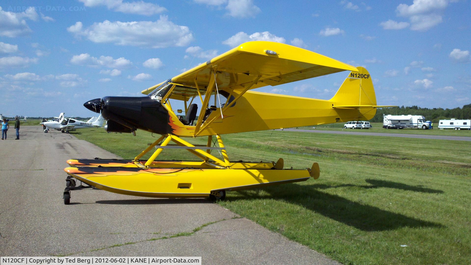 N120CF, 2007 Piper P-18 Replica C/N TC0707018, At Discover Aviation Days 2012