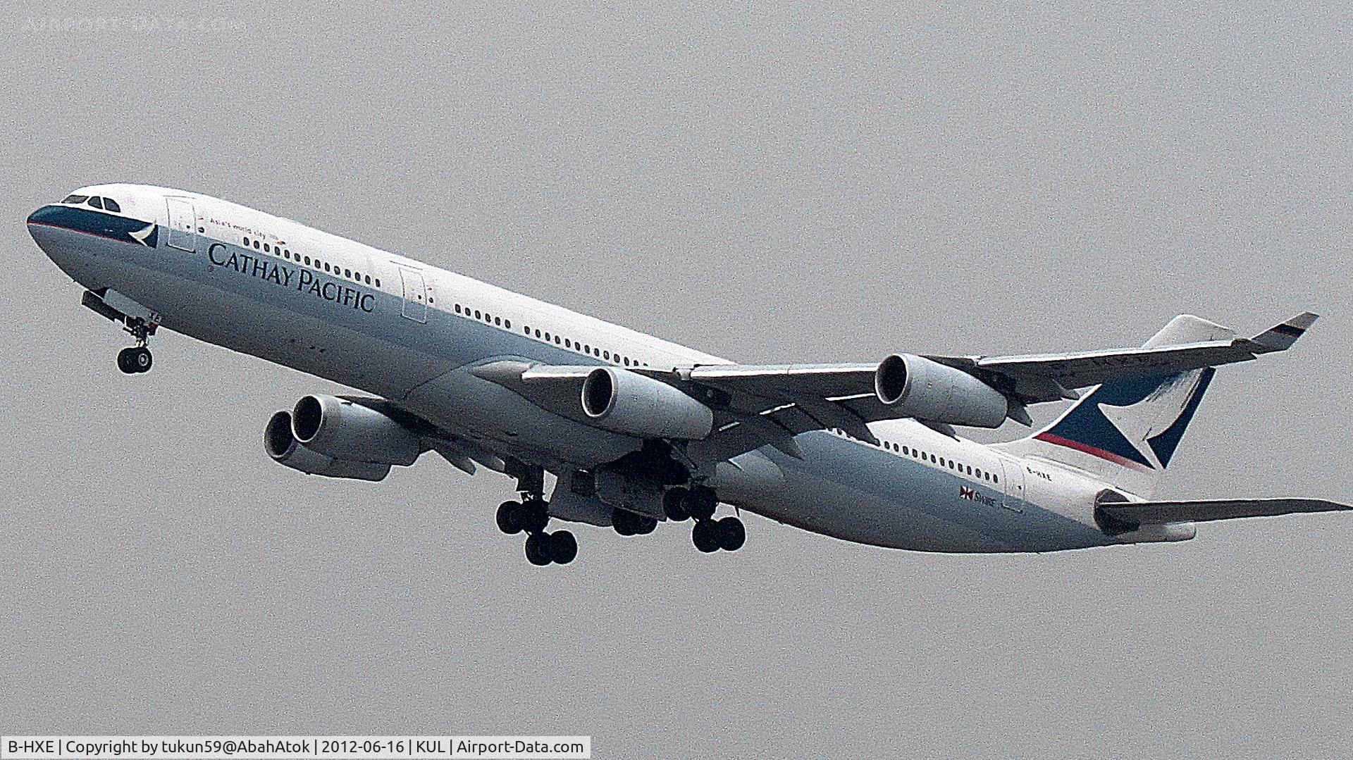 B-HXE, 1996 Airbus A340-313 C/N 157, Cathay Pacific