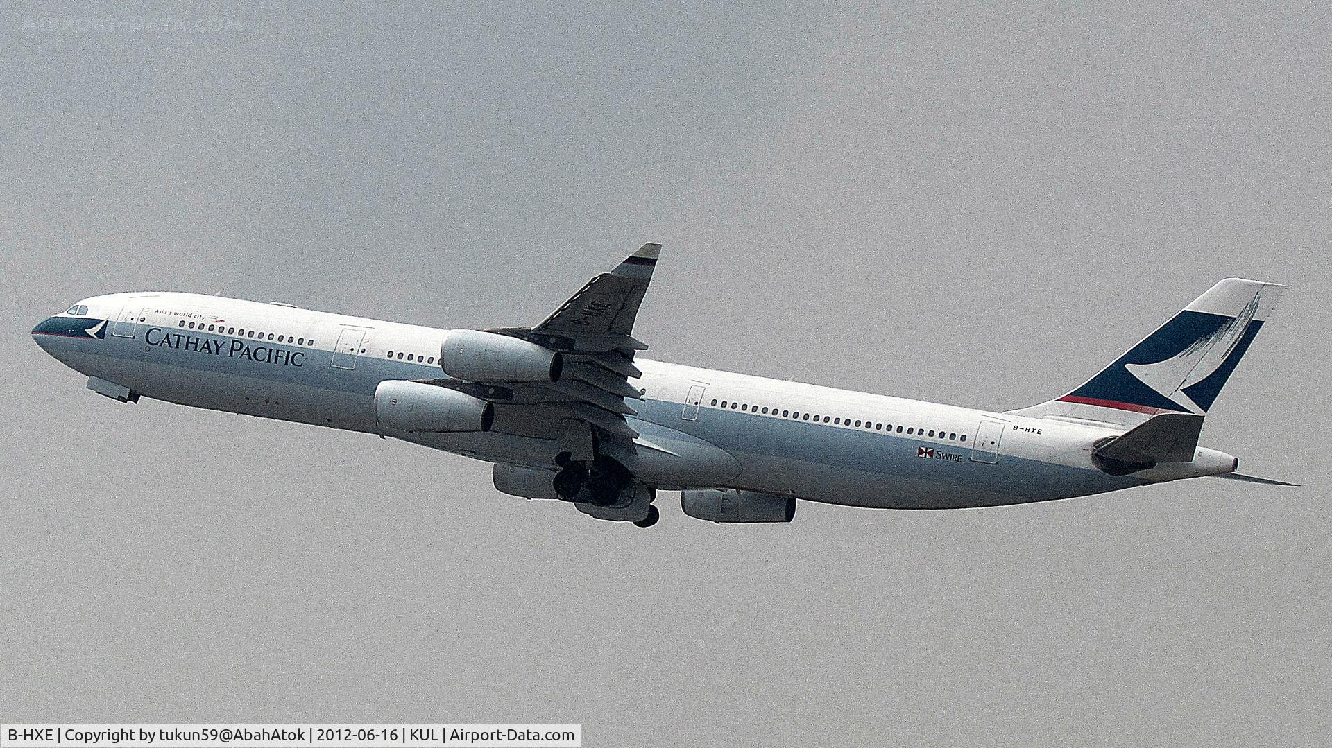 B-HXE, 1996 Airbus A340-313 C/N 157, Cathay Pacific