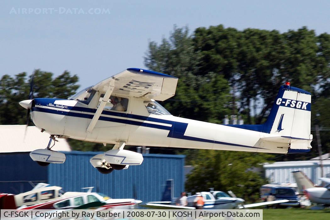 C-FSGK, 1965 Cessna 150E C/N 15061342, Named 