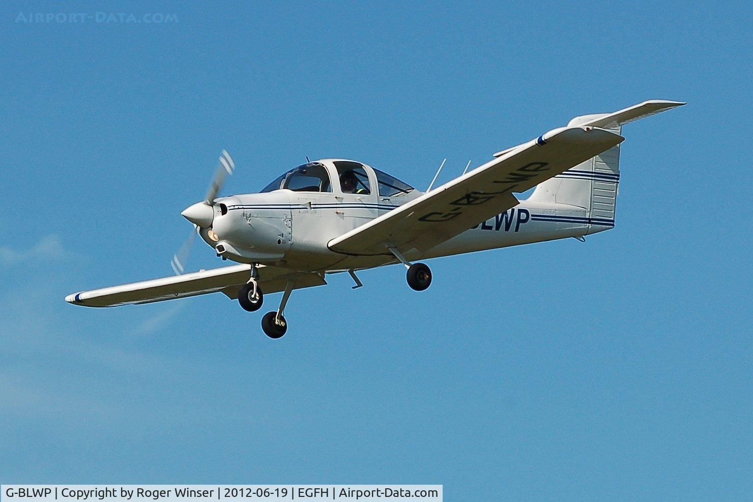 G-BLWP, 1978 Piper PA-38-112 Tomahawk Tomahawk C/N 38-78A0367, Resident Tomahawk operated by Cambrian Flying Club.