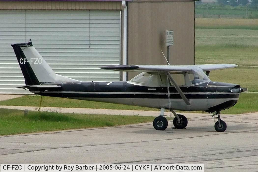CF-FZO, 1966 Cessna 150F C/N 15064278, Seen here.