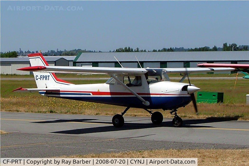 CF-PRT, 1969 Cessna 150J C/N 15071025, Wears markings of C-FPRT but still registered CF-PRT when this shot was taken.
