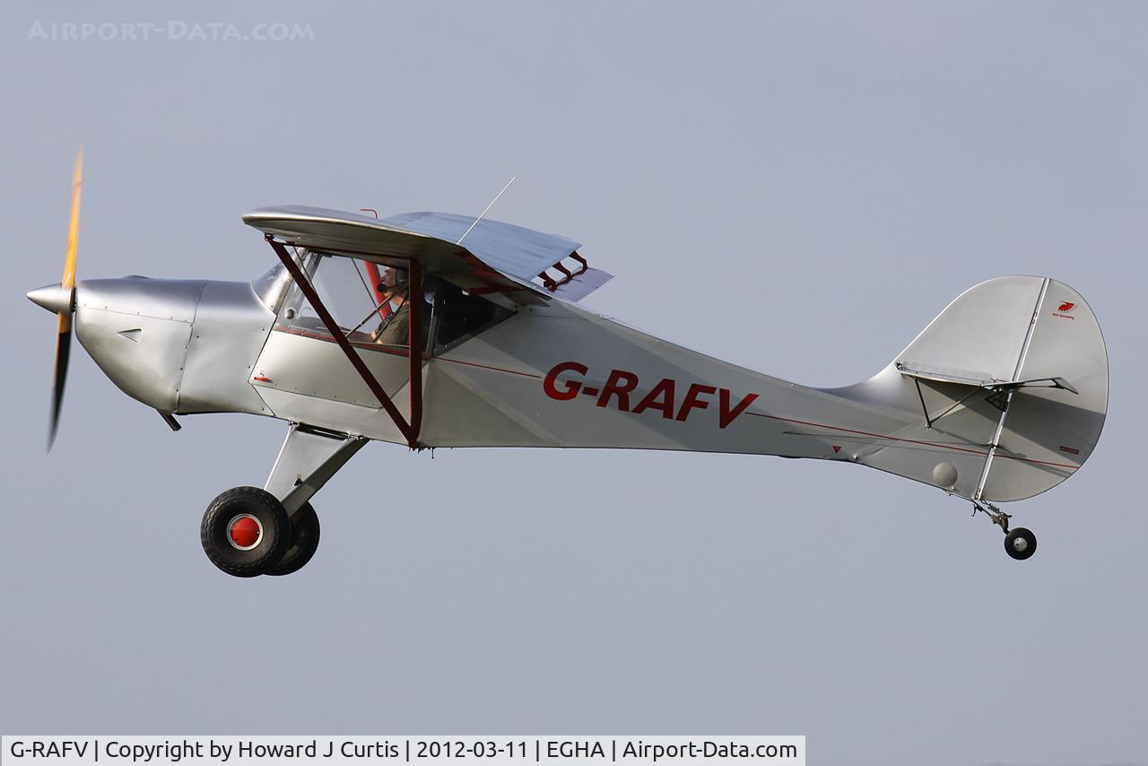 G-RAFV, 1992 Avid Speedwing C/N PFA 189-11738, Privately owned.