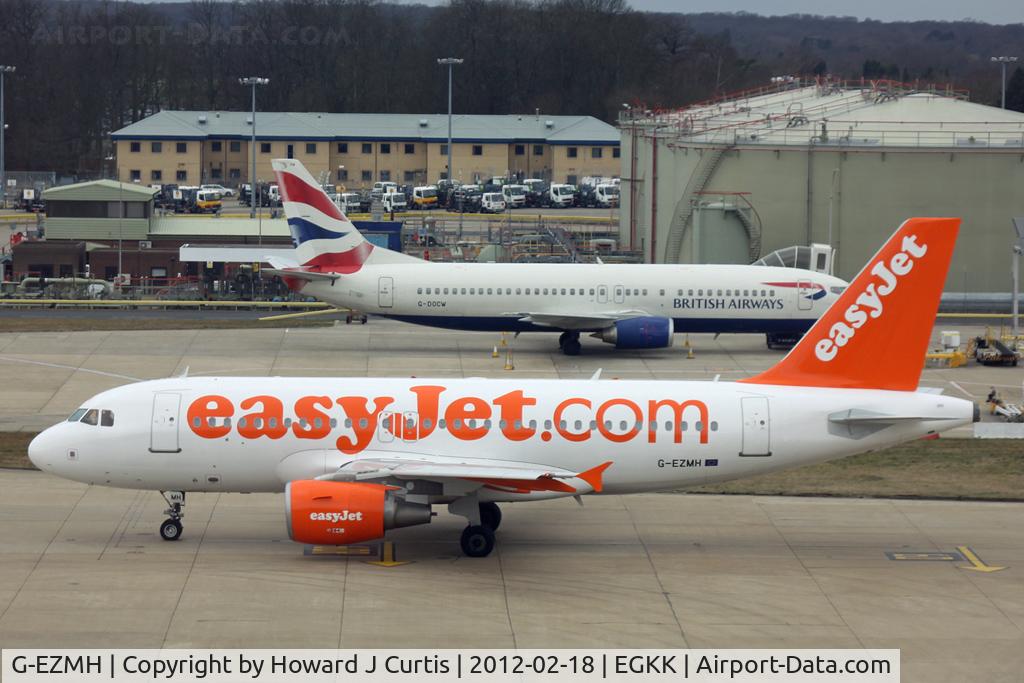 G-EZMH, 2003 Airbus A319-111 C/N 2053, Operated by easyJet.