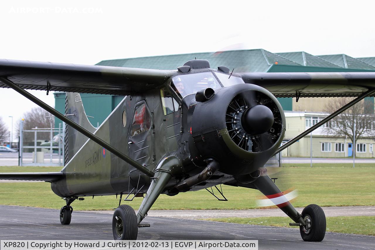 XP820, 1961 De Havilland Canada DHC-2 Beaver AL.1 C/N 1483, Operated by the Army Air Corps Historic Aircraft Flight.
