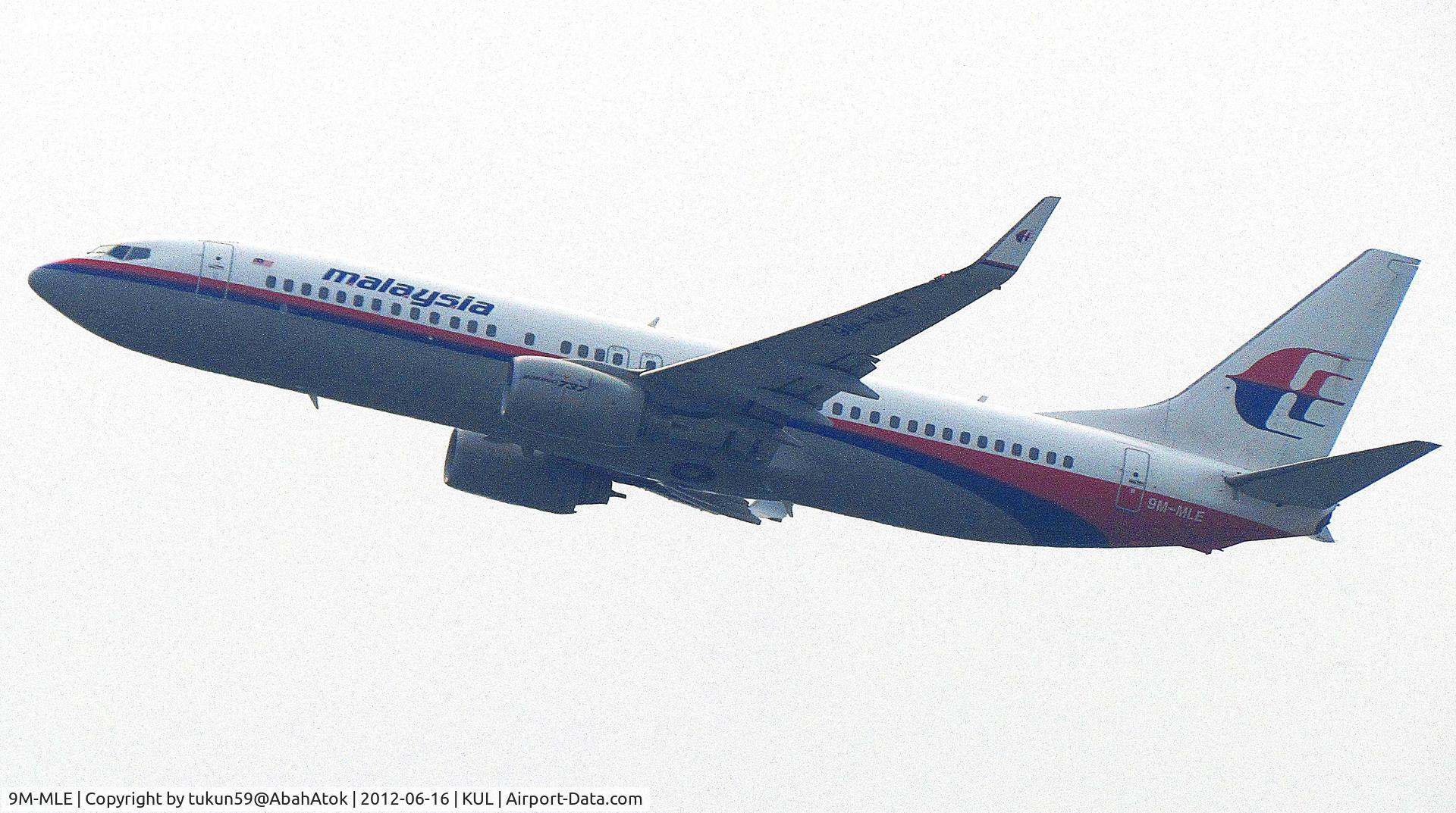 9M-MLE, 2008 Boeing 737-8FH C/N 35105, Malaysia Airlines
