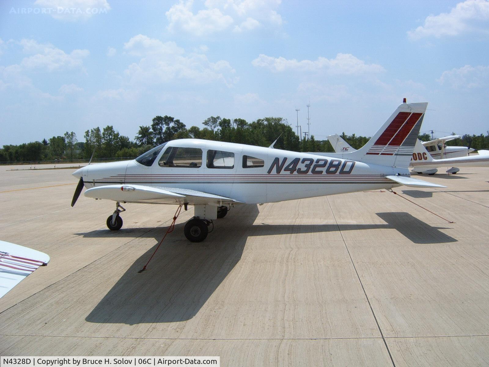 N4328D, 1983 Piper PA-28-161 C/N 28-8416019, Piper Warrior