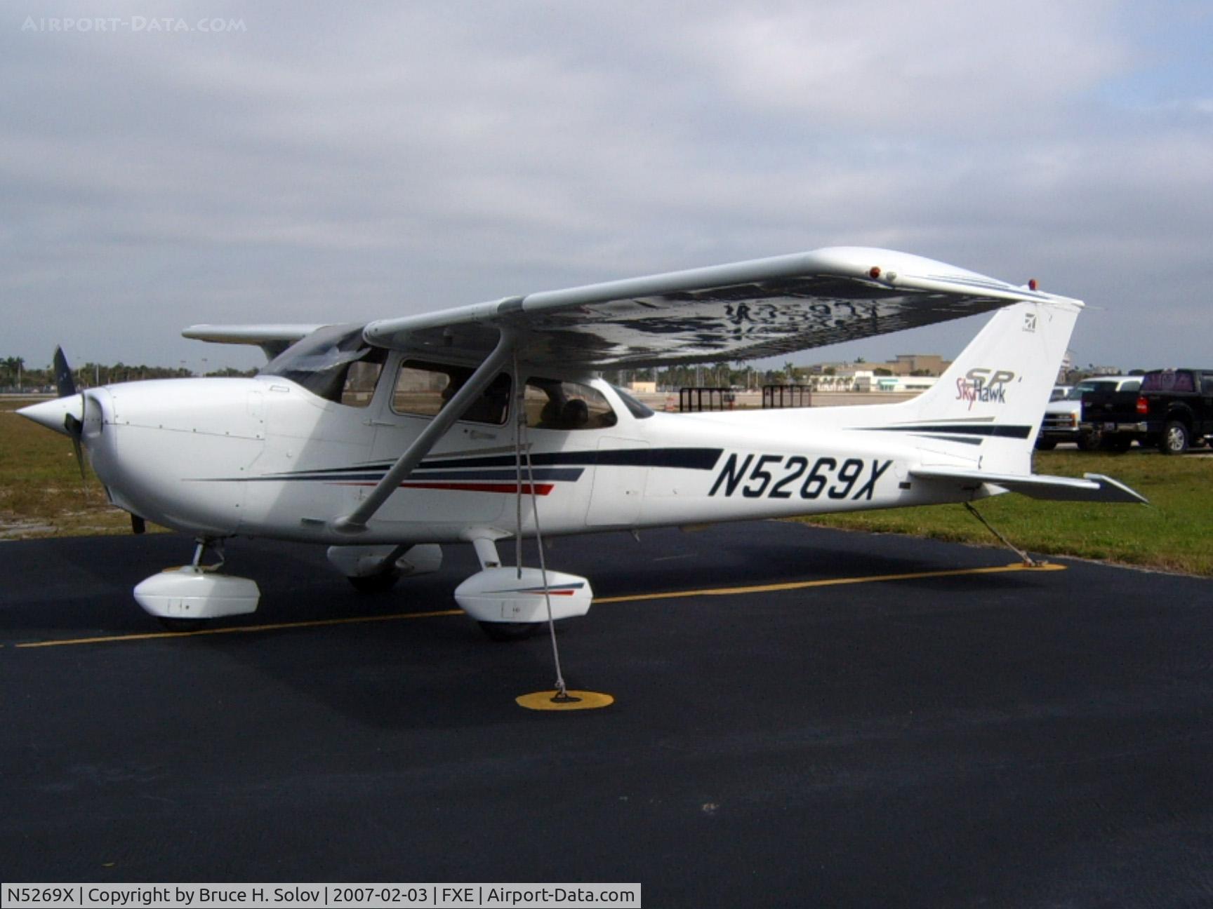 N5269X, 2002 Cessna 172S C/N 172S9185, Sadly, this plane was destroyed in a crash a couple of years ago...But, I did take a flight lesson in it a year earlier