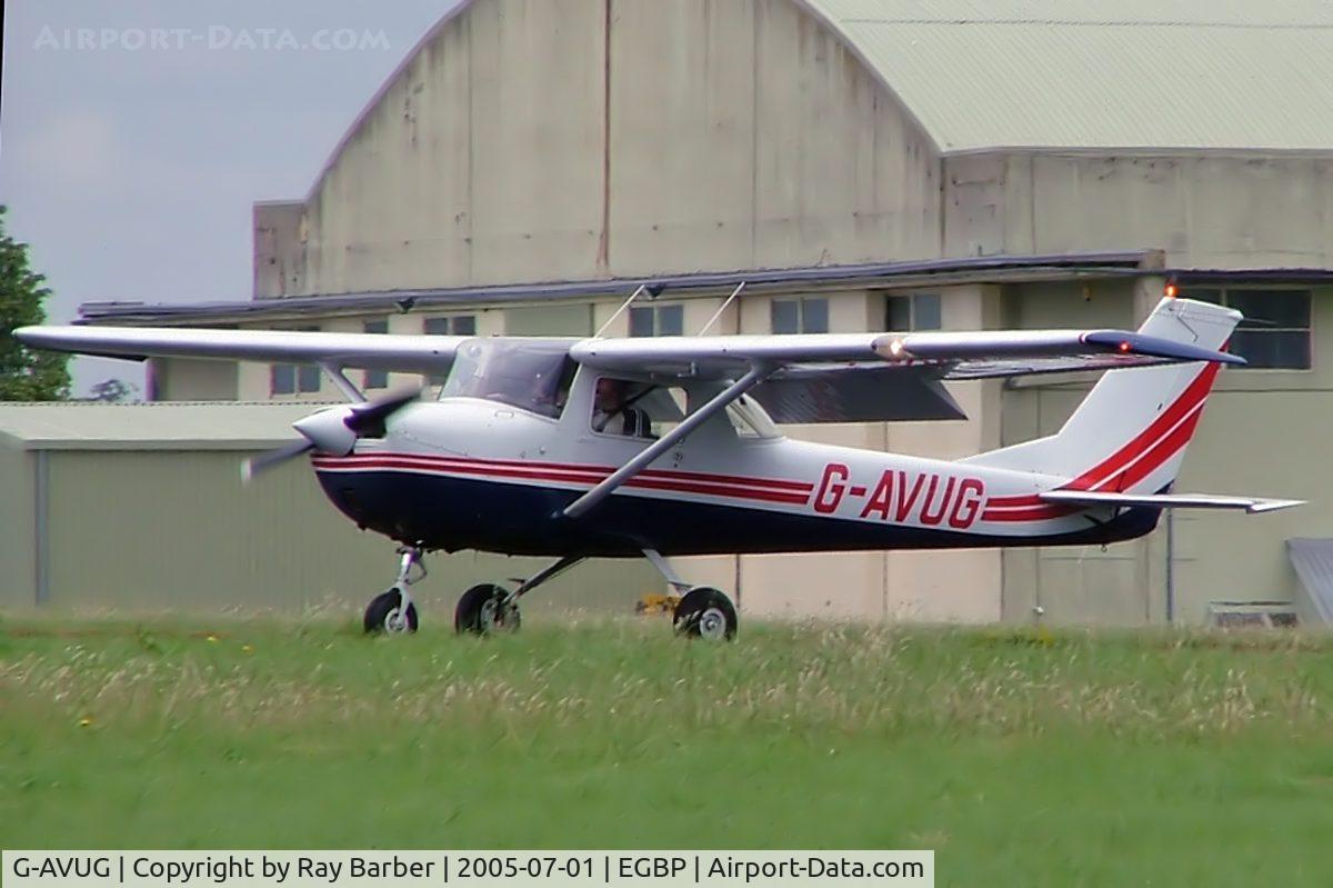 G-AVUG, 1967 Reims F150H C/N 0234, Seen taxiing in.