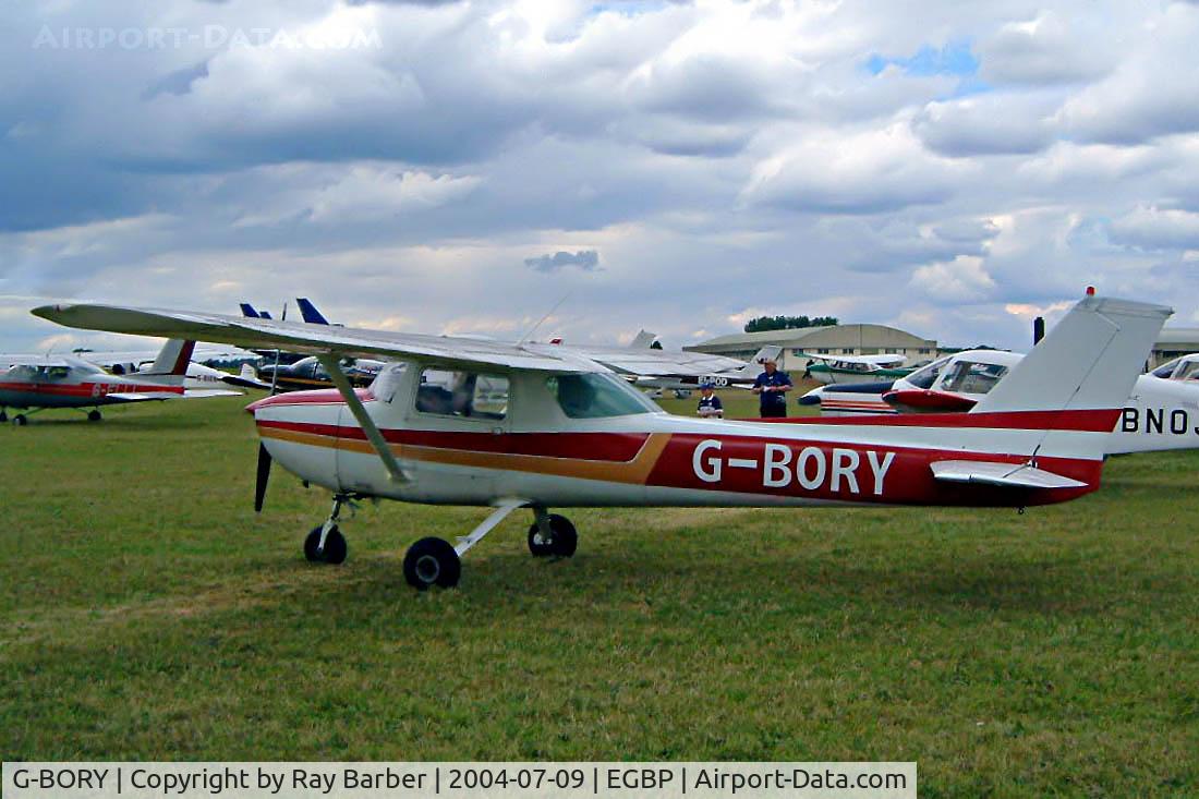 G-BORY, 1971 Cessna 150L C/N 150-72292, Seen here.