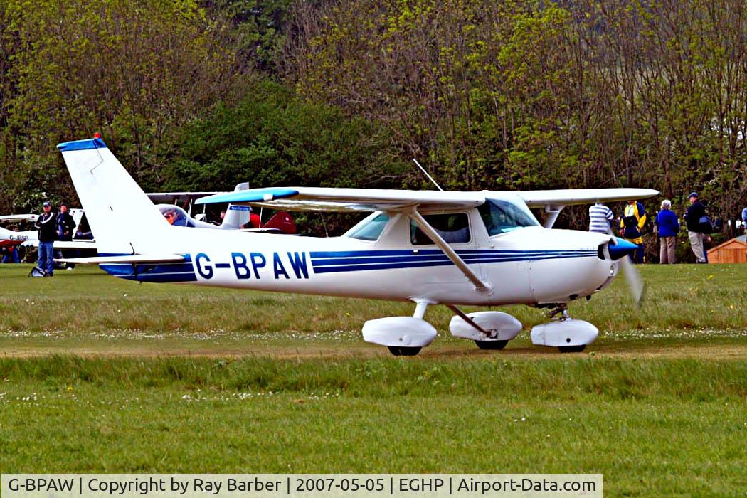G-BPAW, 1976 Cessna 150M C/N 150-77923, Taxiing in.