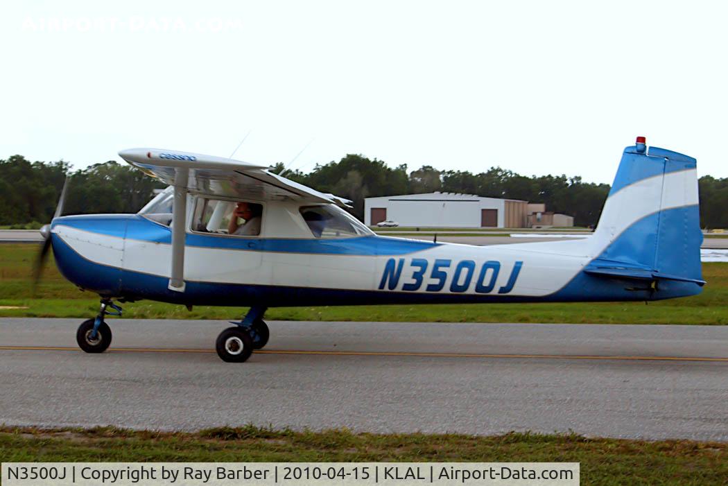 N3500J, 1965 Cessna 150E C/N 15061200, Seen taxiing in.