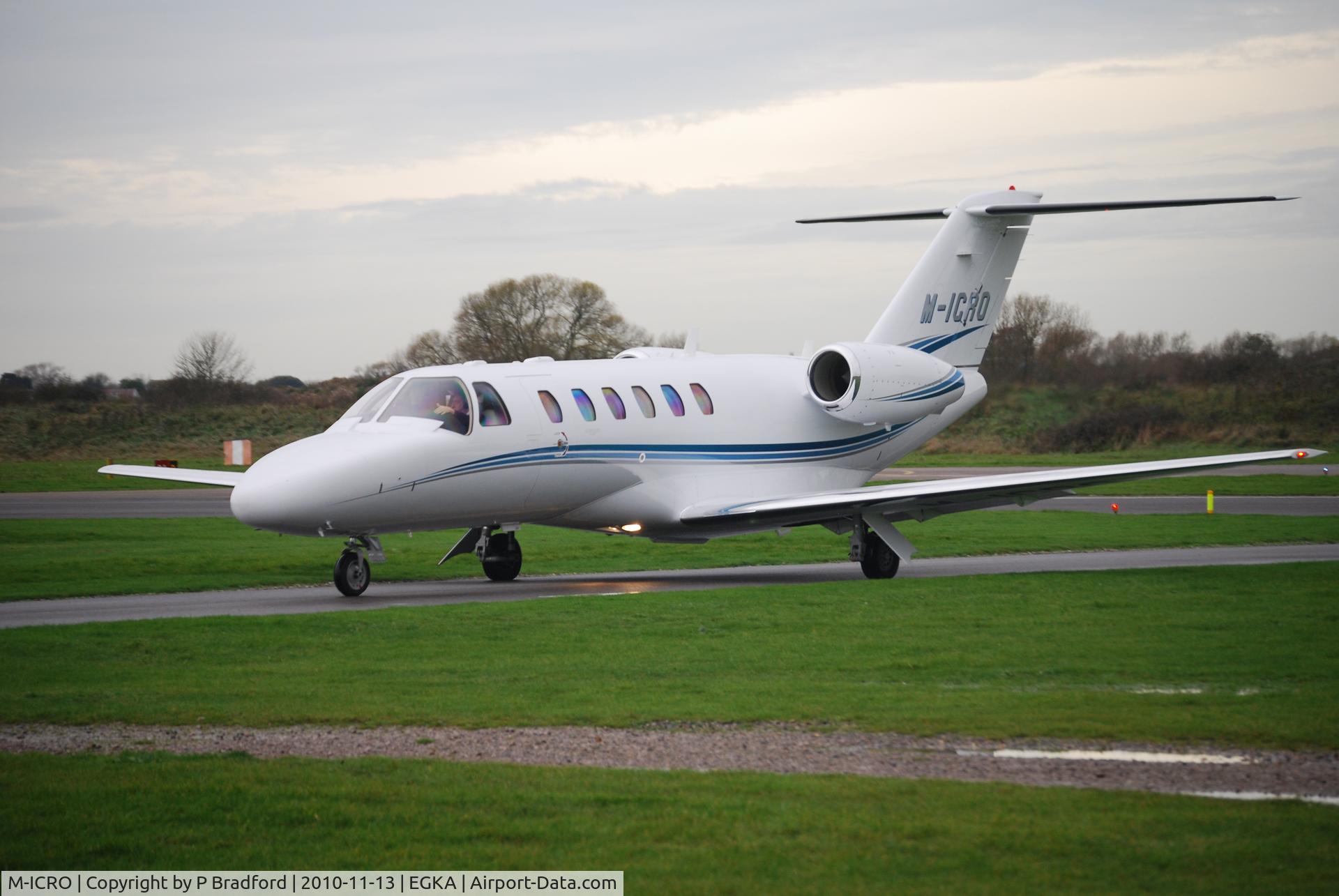 M-ICRO, 2007 Cessna 525A CitationJet CJ2+ C/N 525A-0347, Shoreham Sussex