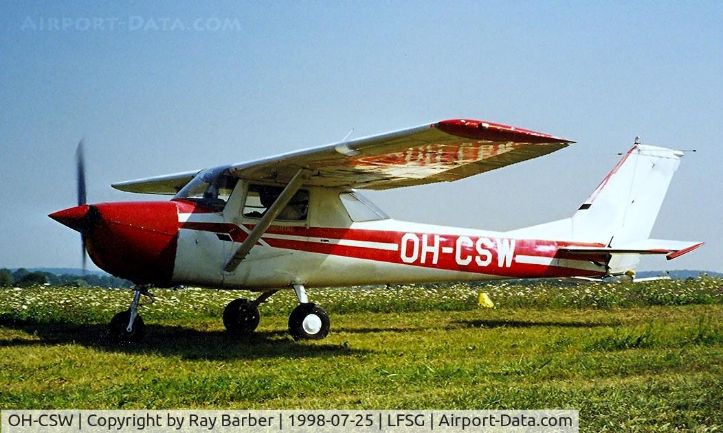 OH-CSW, 1964 Cessna 150D C/N 15060598, Seen taxiing in.