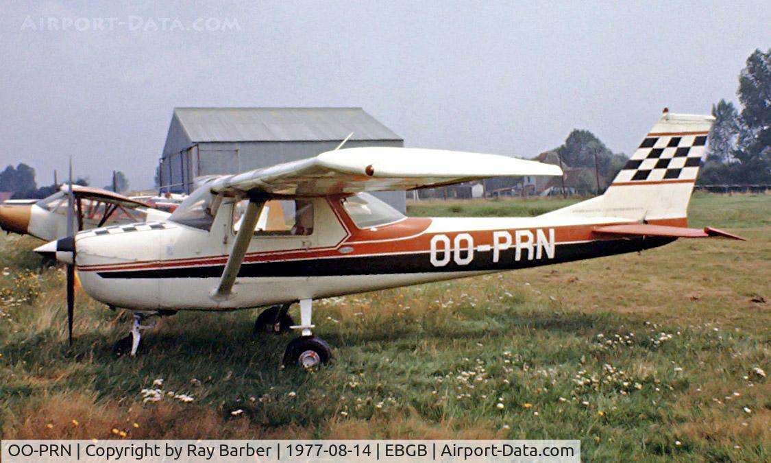 OO-PRN, 1970 Reims FA150K Aerobat C/N 0031, R/Cessna FA.150K Aerobat [0031] Antwerp~OO 14/08/1977. Taken from a slide.