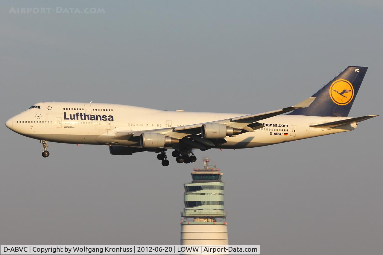 D-ABVC, 1989 Boeing 747-430 C/N 24288, Lufthansa