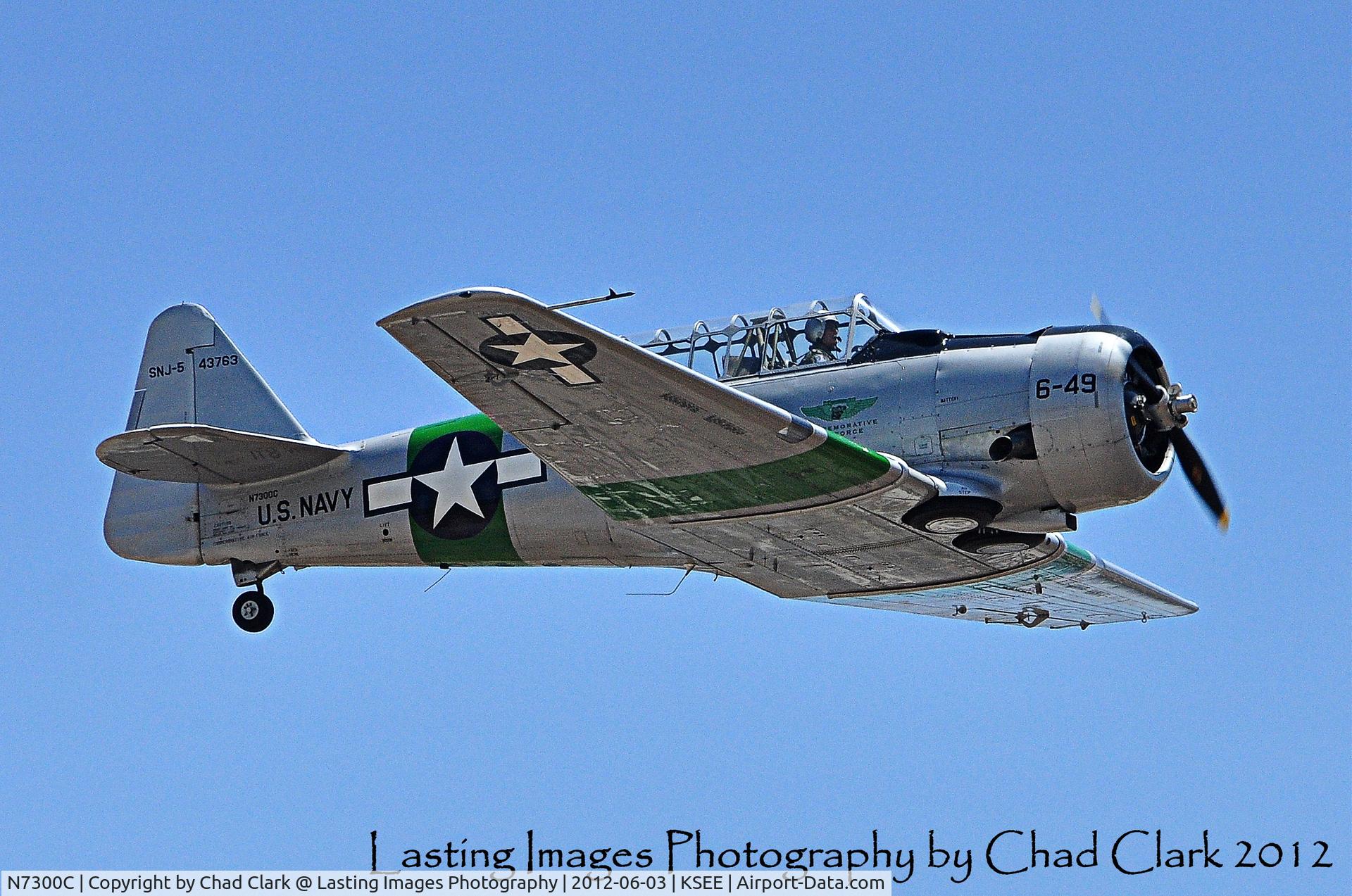 N7300C, 1958 North American AT-6D Harvard II C/N 43763, Wings Over Gillespie 2012