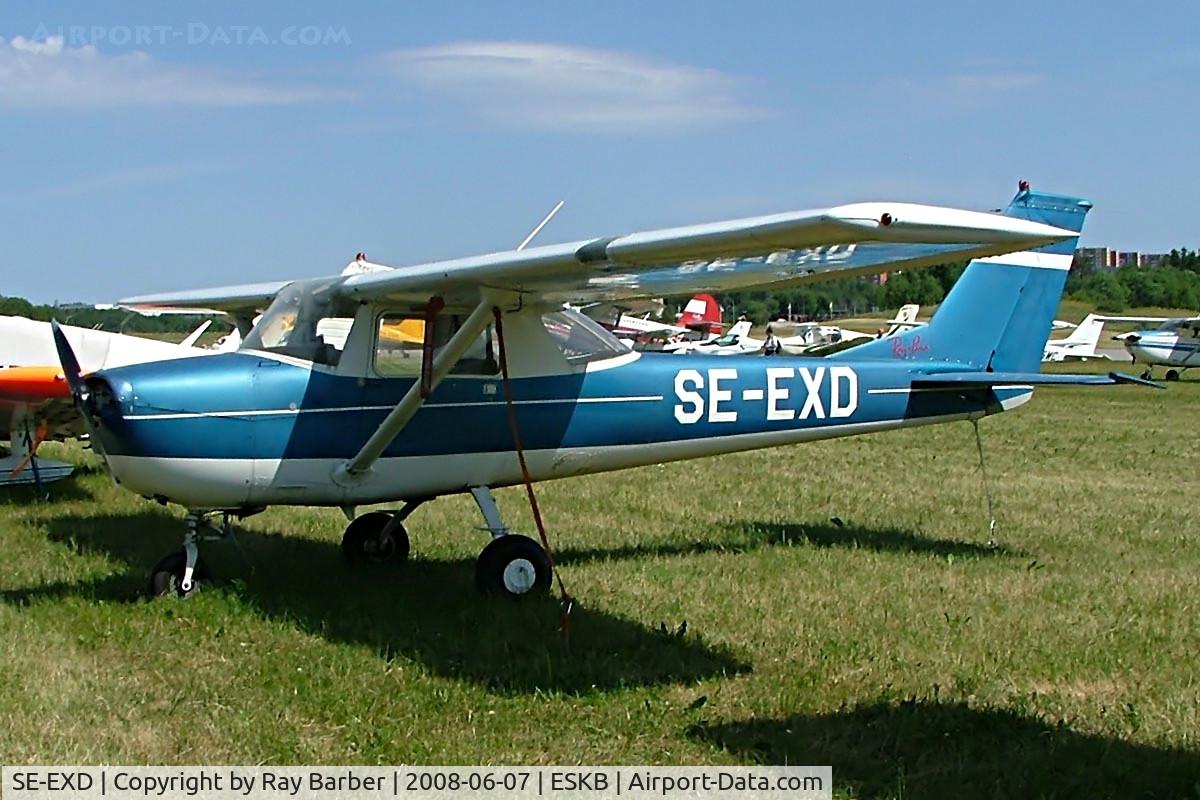 SE-EXD, Cessna F150J C/N F150-0463, Seen here.