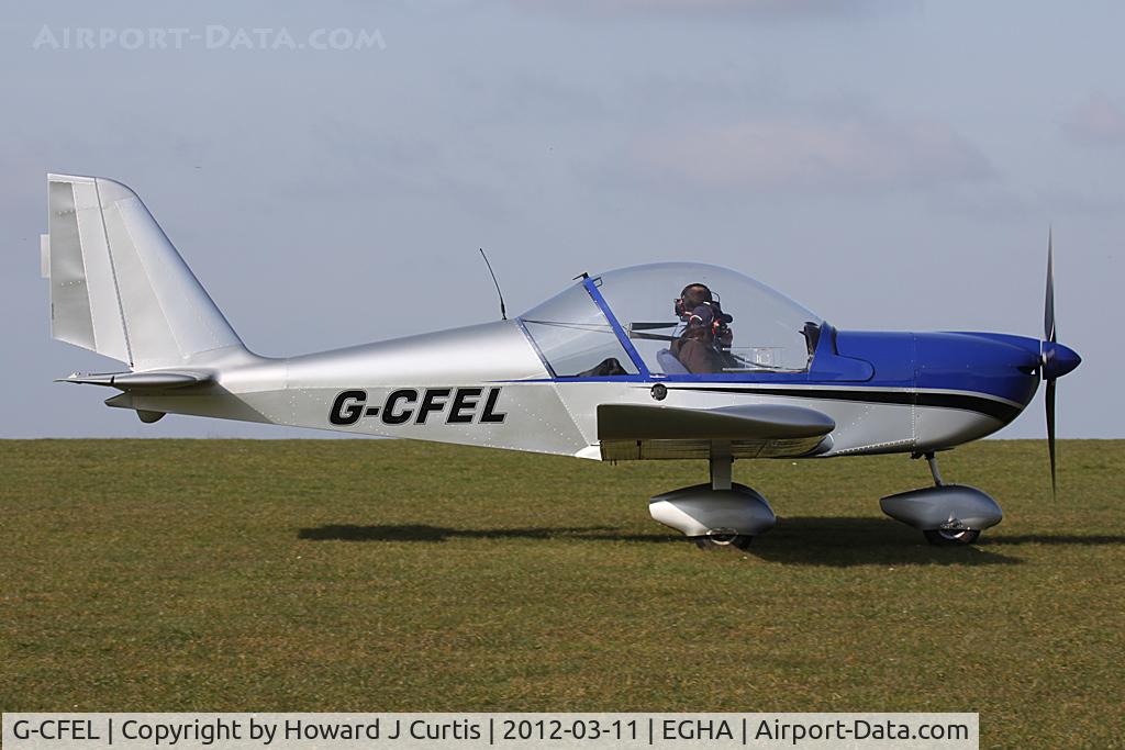 G-CFEL, 2008 Aerotechnik EV-97 Eurostar C/N PFA 315-14740, Privately owned.