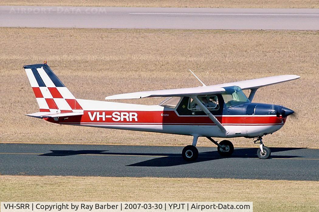 VH-SRR, 1973 Cessna A150L Aerobat C/N A1500477, Taxiing for local flight.