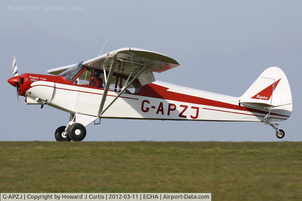 G-APZJ, 1959 Piper PA-18-150 Super Cub C/N 18-7233, Privately owned.