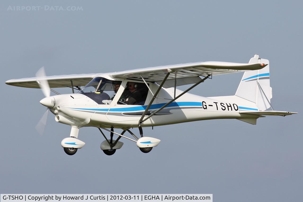 G-TSHO, 2011 Comco Ikarus C42 FB80 Bravo C/N 1103-7141, Privately owned.