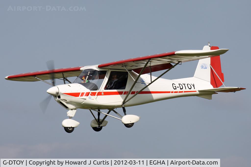 G-DTOY, 2003 Comco Ikarus C42 FB100 C/N 0309-6570, Privately owned.