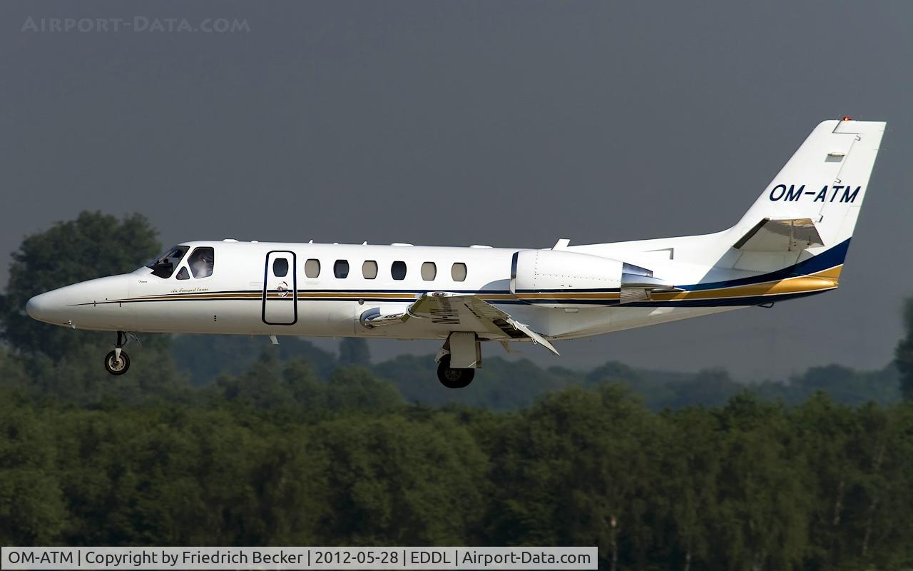 OM-ATM, 2004 Cessna 560 Citation Encore C/N 560-0665, short final RW23L