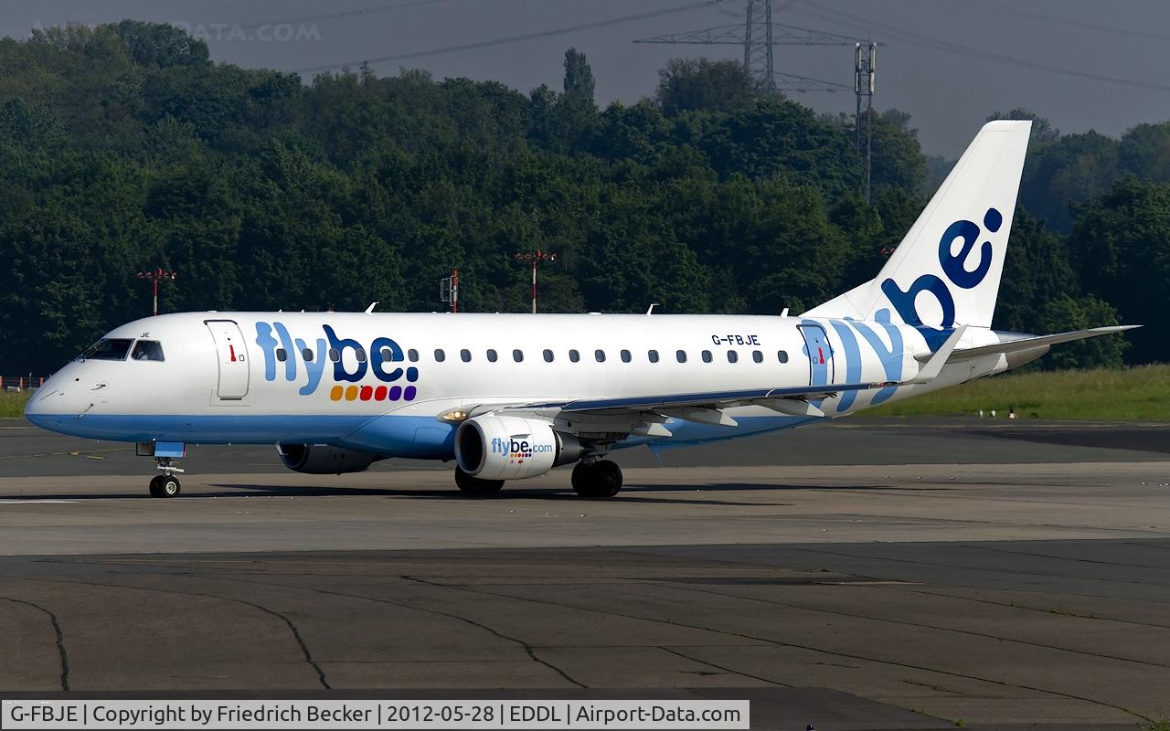 G-FBJE, 2012 Embraer 175STD (ERJ-170-200) C/N 17000336, departure via RW23L