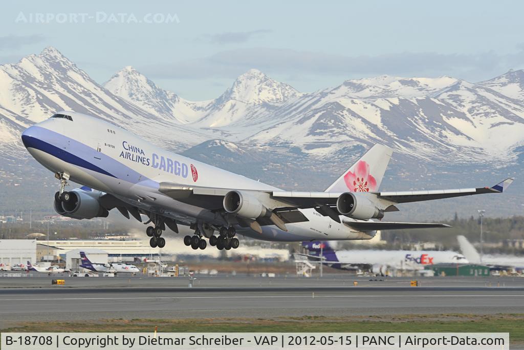 B-18708, 2001 Boeing 747-409F/SCD C/N 30765, China Airlines Boeing 747-400