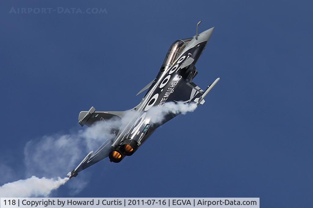 118, Dassault Rafale C C/N 118, At the Royal International Air Tattoo.