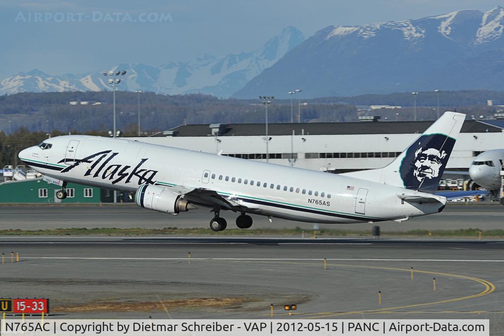 N765AC, 1999 American Champion 7GCBC C/N 1269-99, Alaska Airlines Boeing 737-400