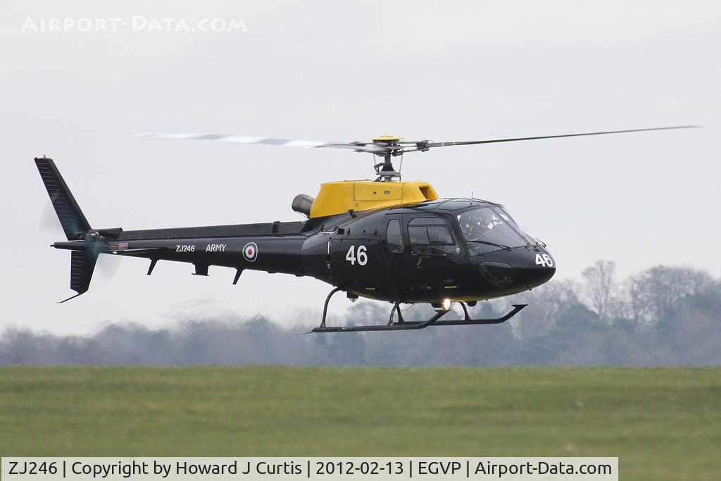 ZJ246, 1997 Eurocopter AS-350BB Squirrel HT2 Ecureuil C/N 3031, Operated by 670 Squadron.
