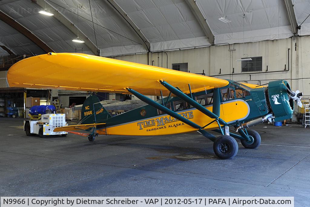 N9966, 1929 Curtiss-Wright Travel Air A-6000-A C/N 1099, Everts Air Curtiss Wright Travel Air