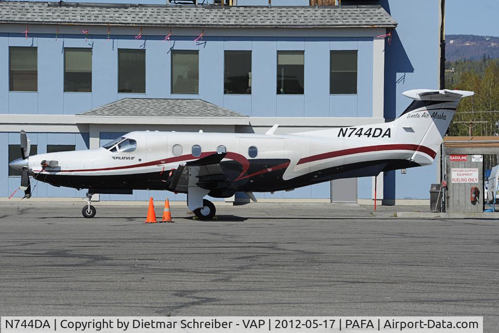 N744DA, 2006 Pilatus PC-12/47 C/N 744, Everts Air Pilatus PC12