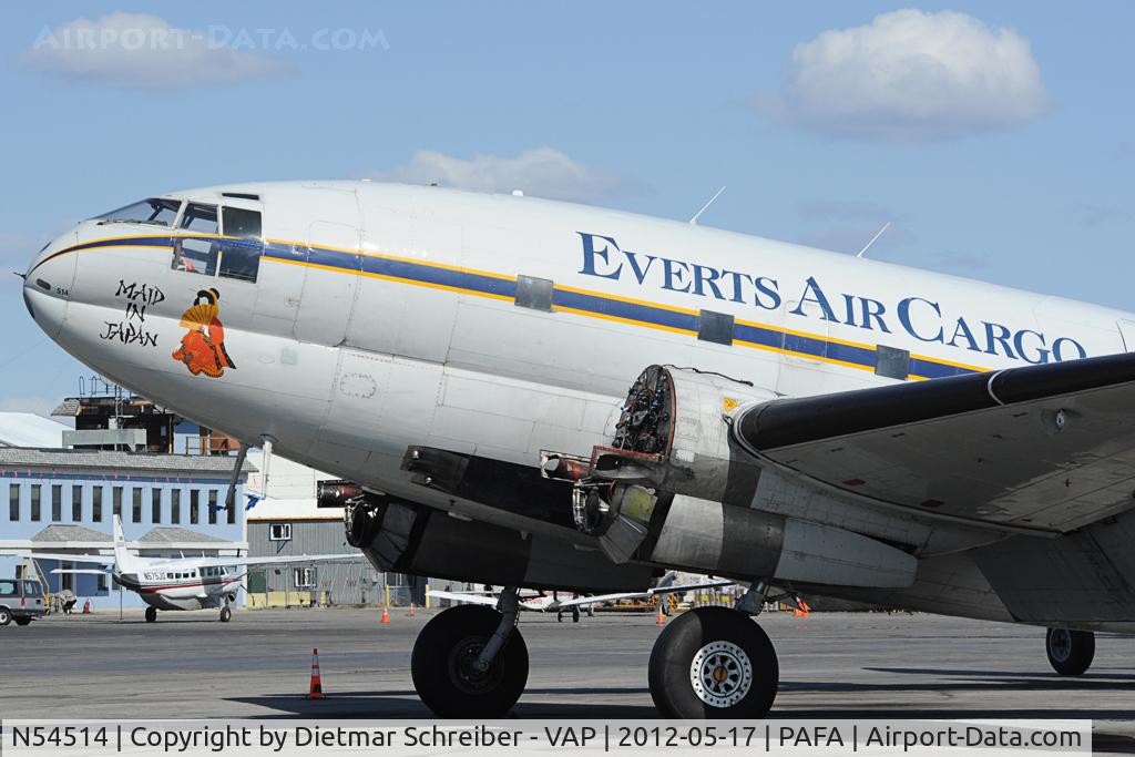 N54514, 1944 Curtiss C-46D-10-CU Commando C/N 33285, Everts Air C46