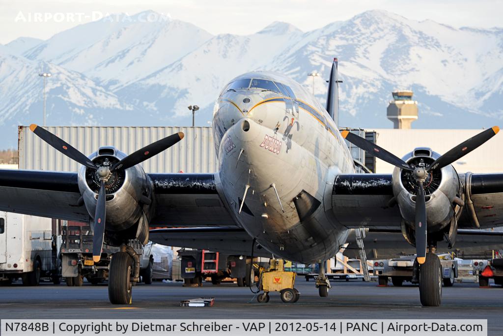 N7848B, 1942 Curtiss C-46R Commando C/N 273, Everts Air C46