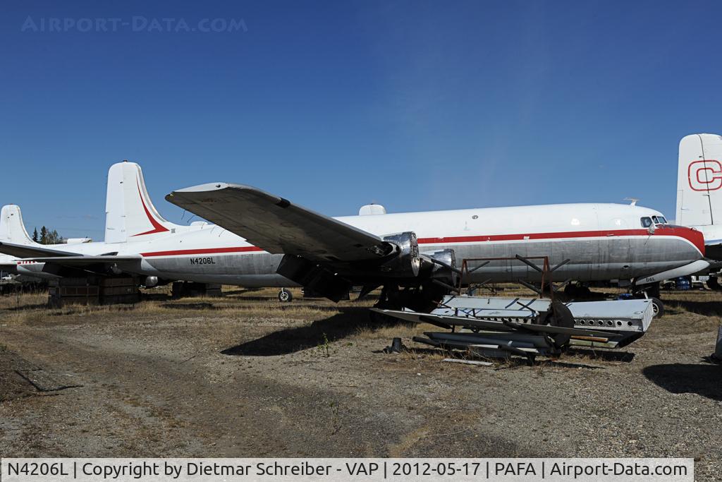 N4206L, Douglas R6D-1 (DC-6A) C/N 43709, Northern Air Cargo DC6