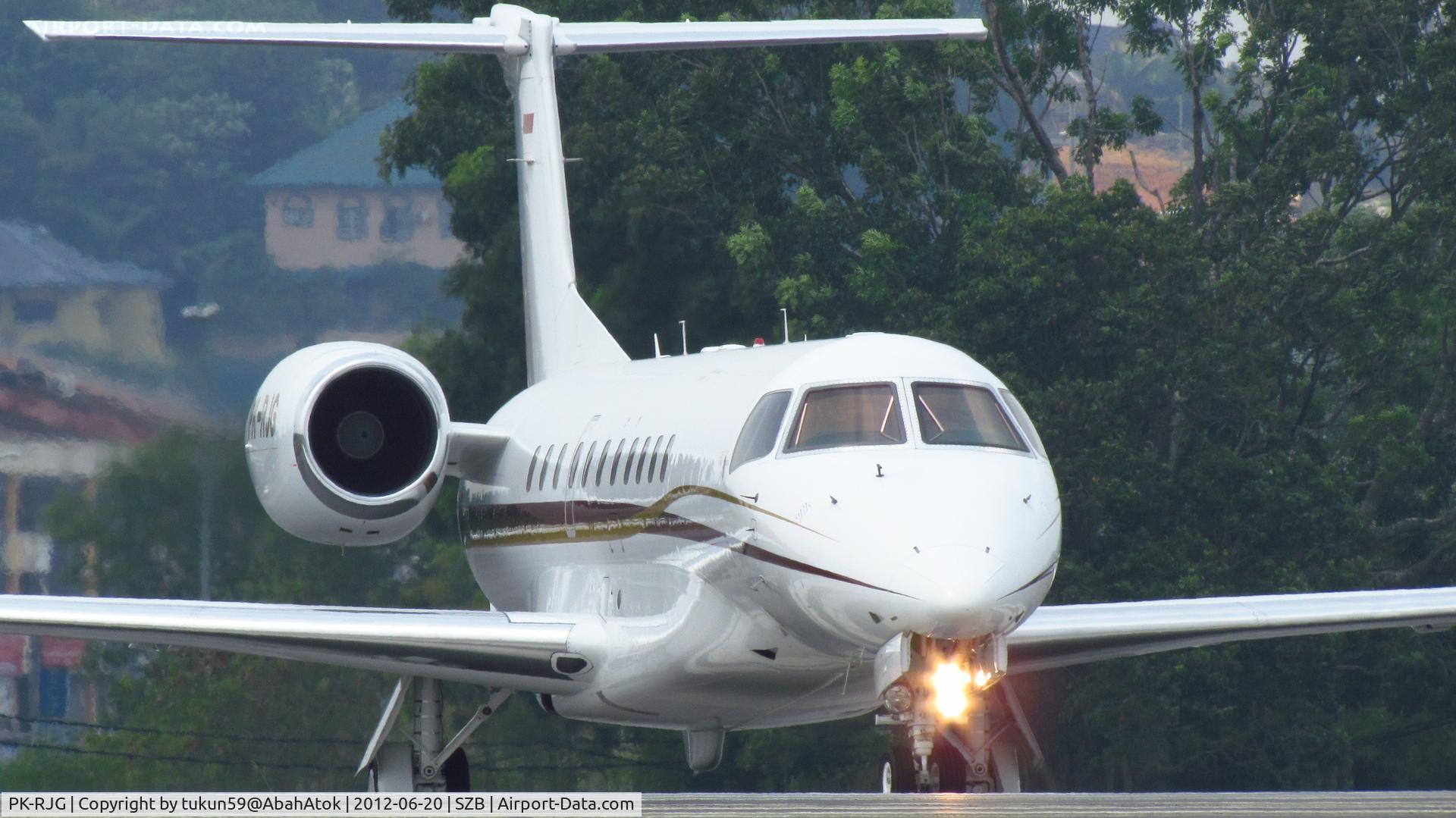 PK-RJG, 2006 Embraer EMB-135BJ Legacy C/N 14500969, Private Jet