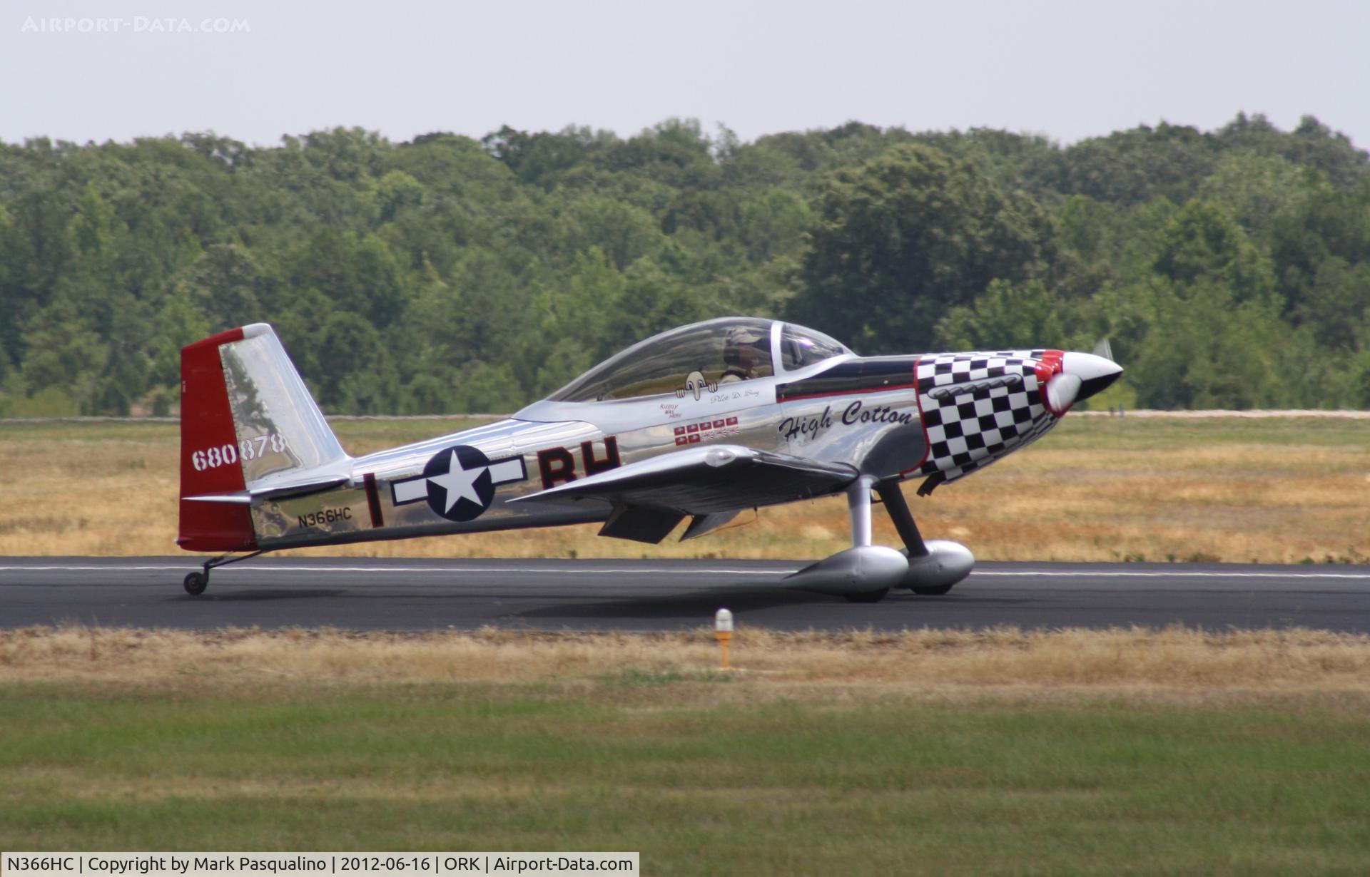 N366HC, 2006 Vans RV-8 C/N 80878, Vans RV-8