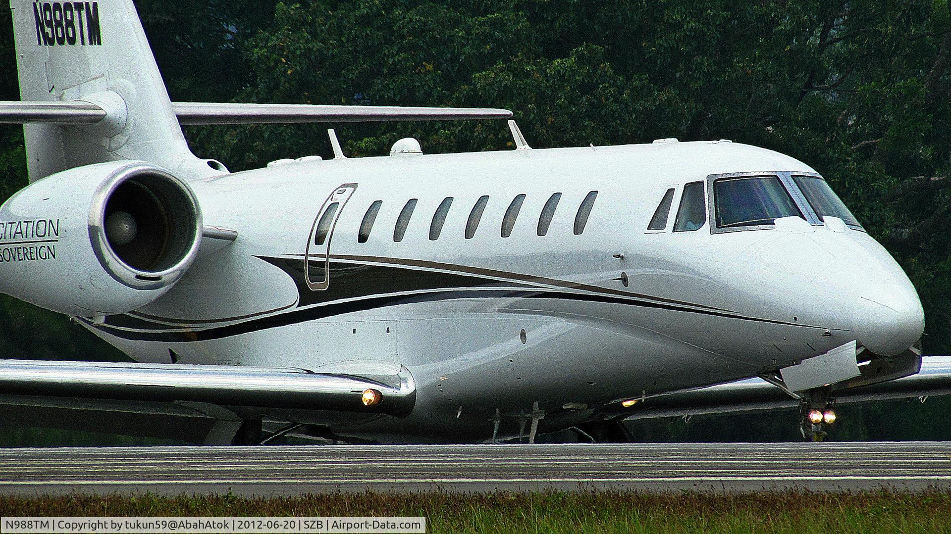 N988TM, 2004 Cessna 680 Citation Sovereign C/N 680-0021, Private jet