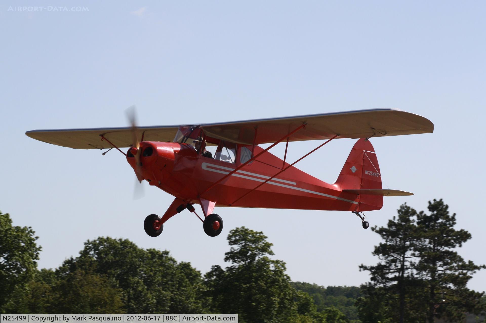 N25499, 1940 Porterfield CP-65 C/N 654, Porterfield CP-65
