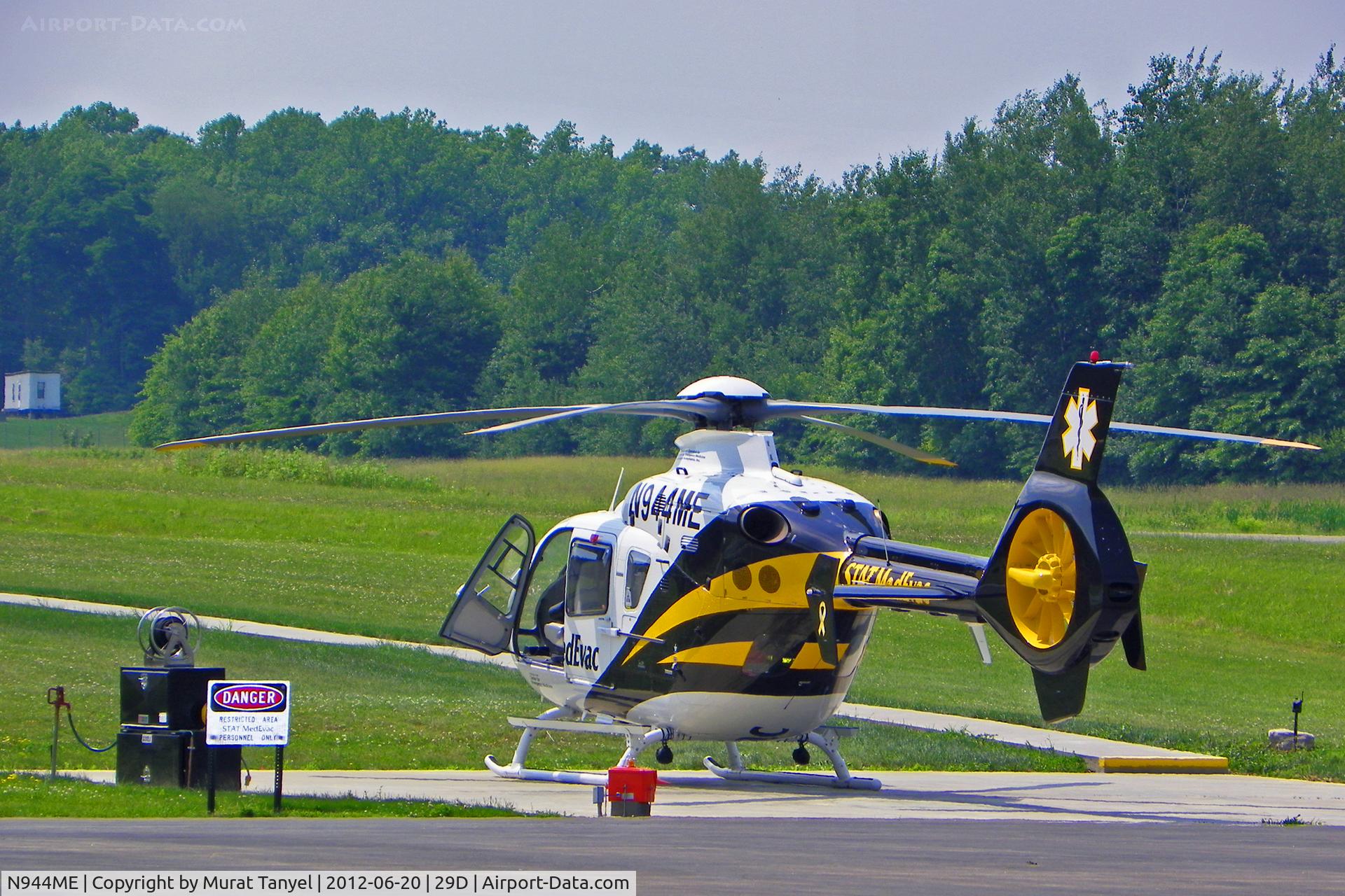 N944ME, 2010 Eurocopter EC-135T-2+ C/N 0945, Parked at Grove City Regional Airport