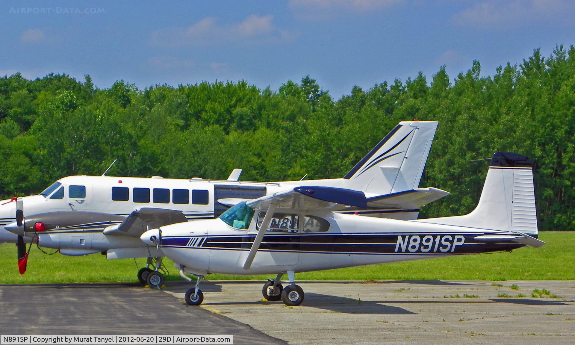 N891SP, 1957 Cessna 182A Skylane C/N 34272, Parked at Grove City Regional Airport